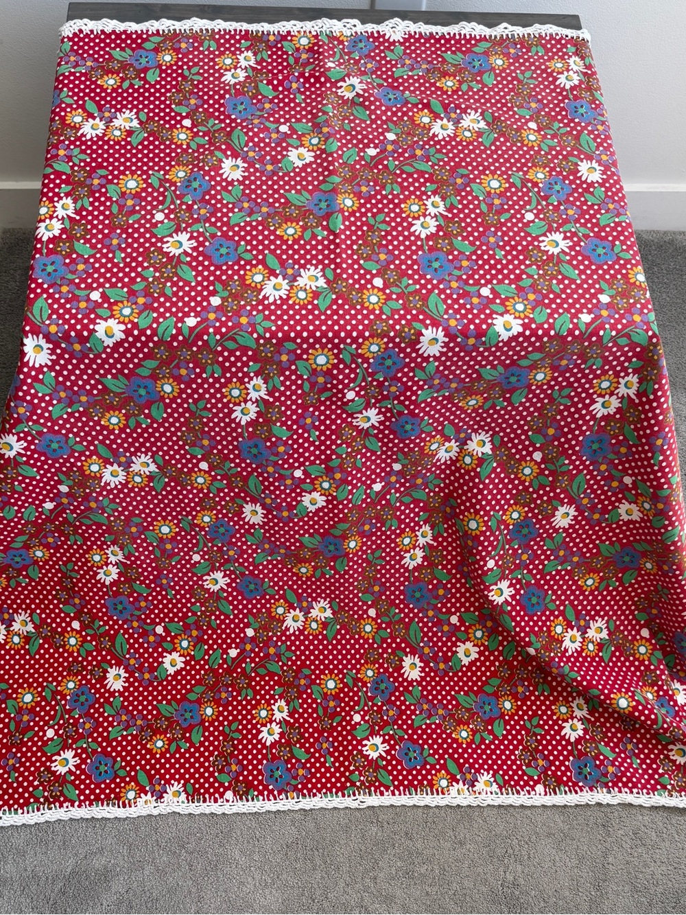 Vintage table cloth